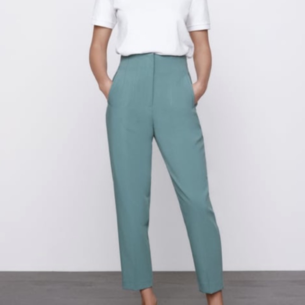 Zara High Waisted Dress Pant